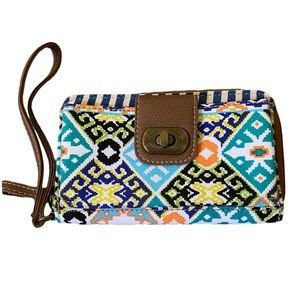 PRICE DROP - Boho wristlet wallet